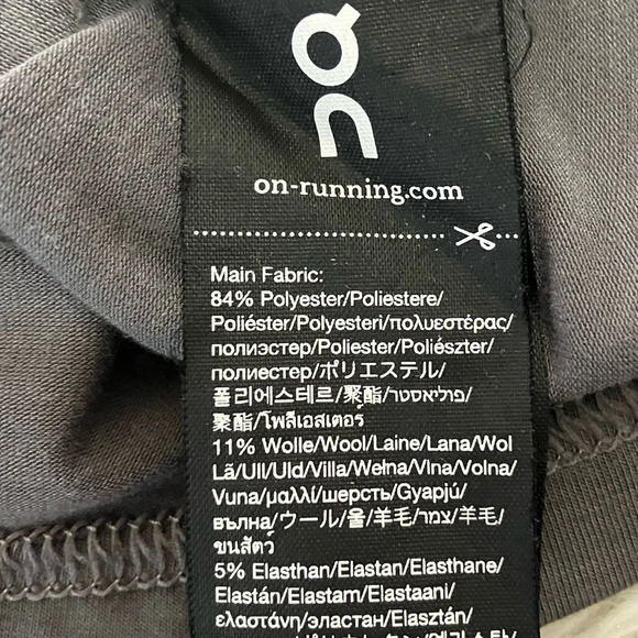 On Cloud Running Comfort Long T Shirt - Picture 7 of 7